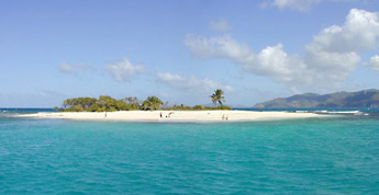 sailing in the caribbeans